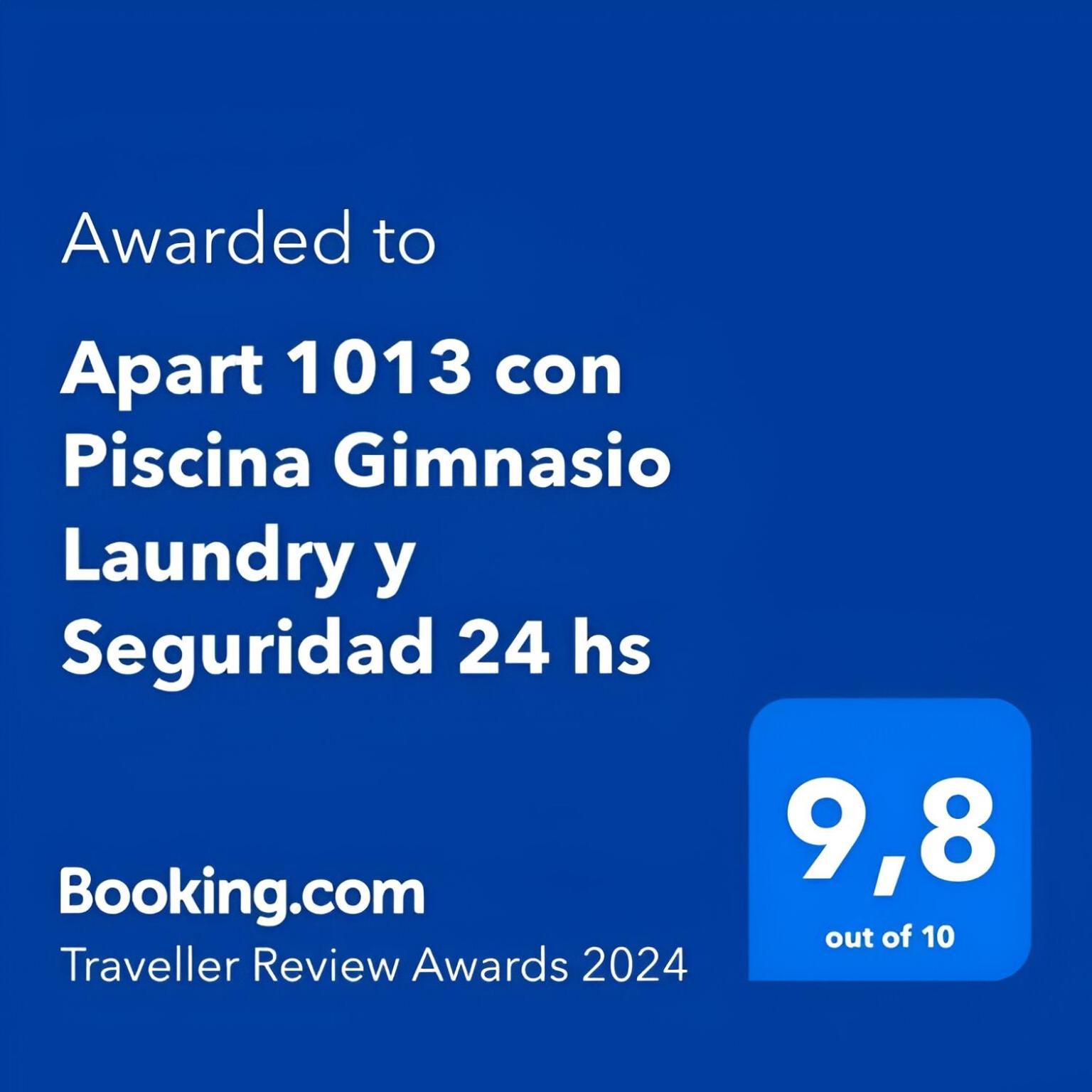 Apart 1013 Con Piscina Gimnasio Laundry Y Seguridad 24 Hs บัวโนสไอเรส ภายนอก รูปภาพ