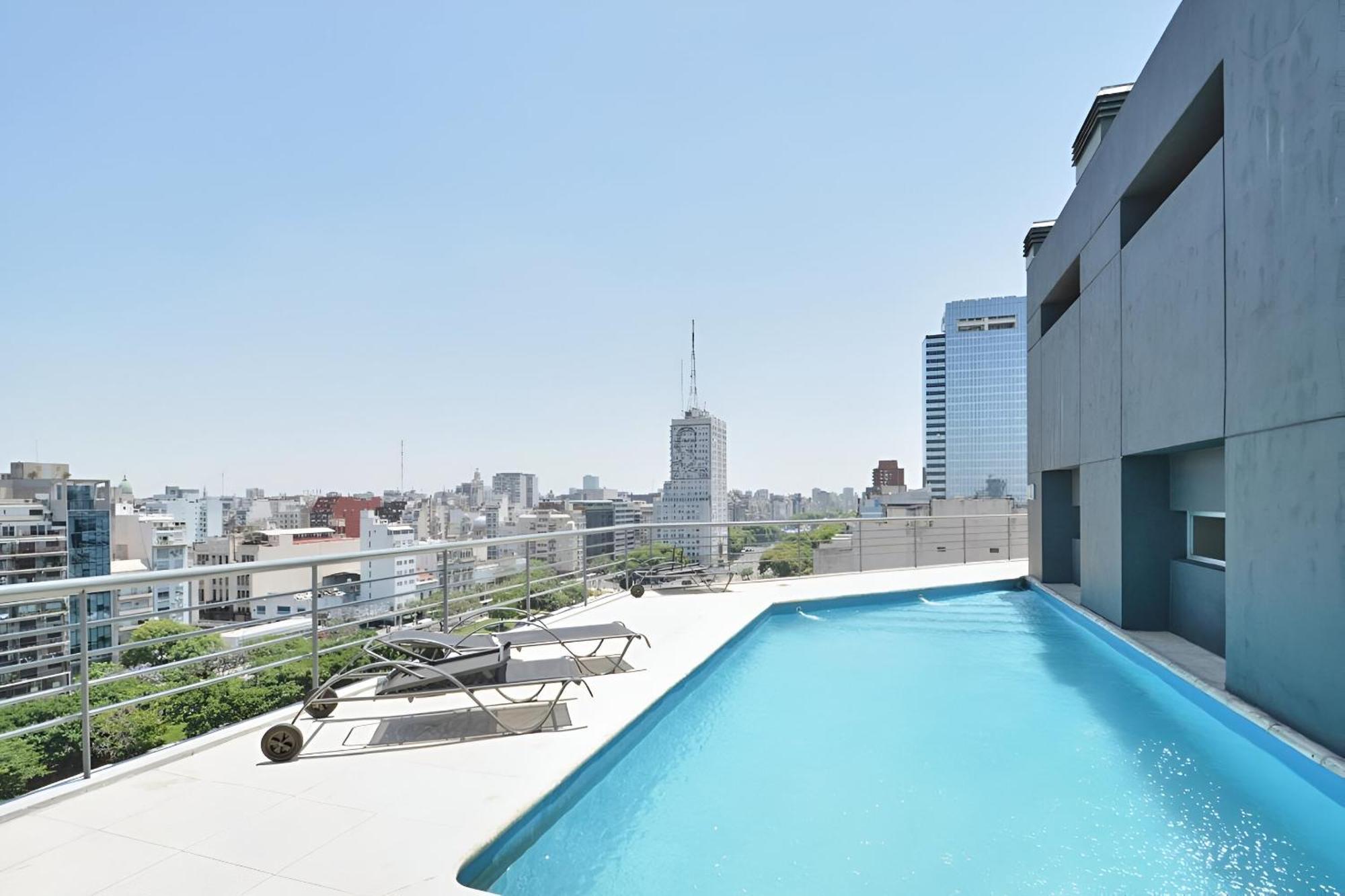 Apart 1013 Con Piscina Gimnasio Laundry Y Seguridad 24 Hs บัวโนสไอเรส ภายนอก รูปภาพ